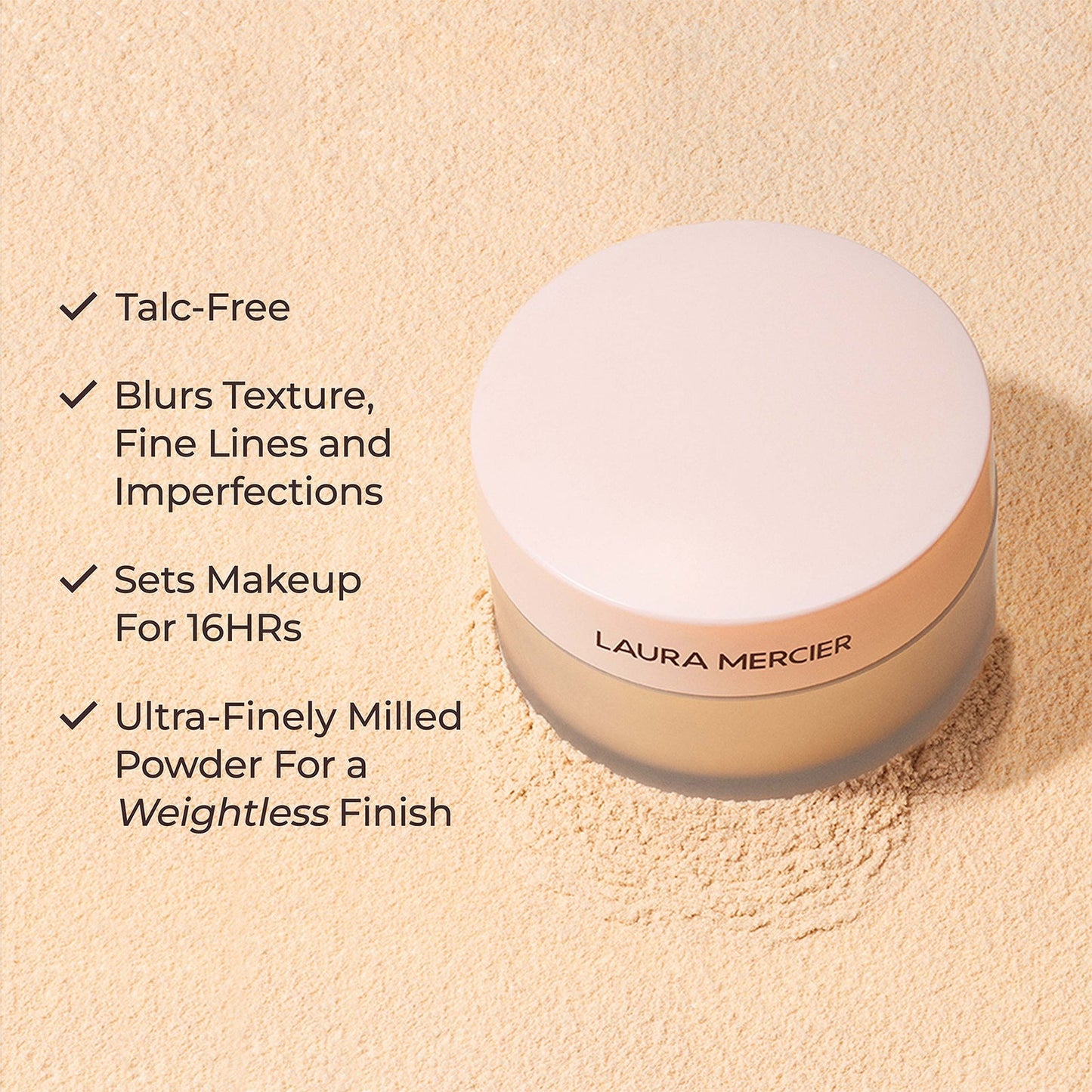 Laura Mercier DOORSCHIJNEND LOS SETTING POEDER ULTRA BLUR