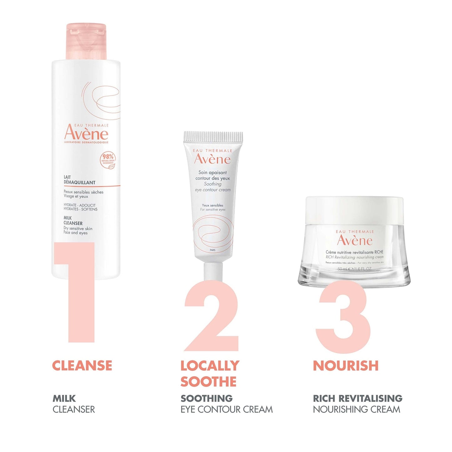 Avène Milk Cleanser 200ml