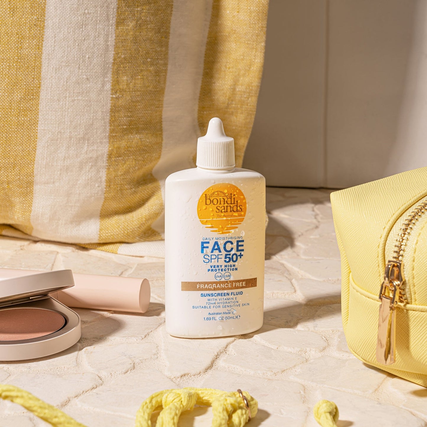 Bondi Sands Sunscreen Face Fluid SPF 50 Fragrance Free