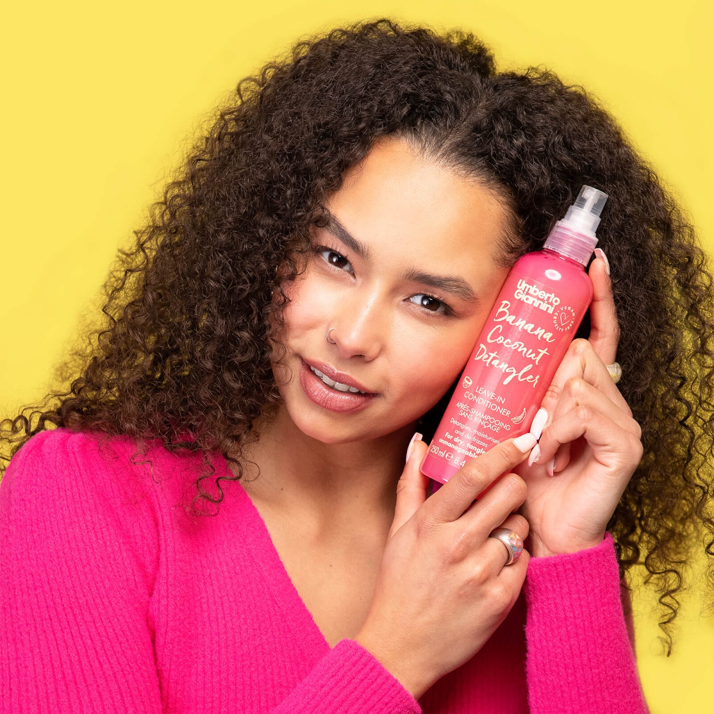 Umberto Giannini Banana Coconut Detangler Leave-in Conditioner