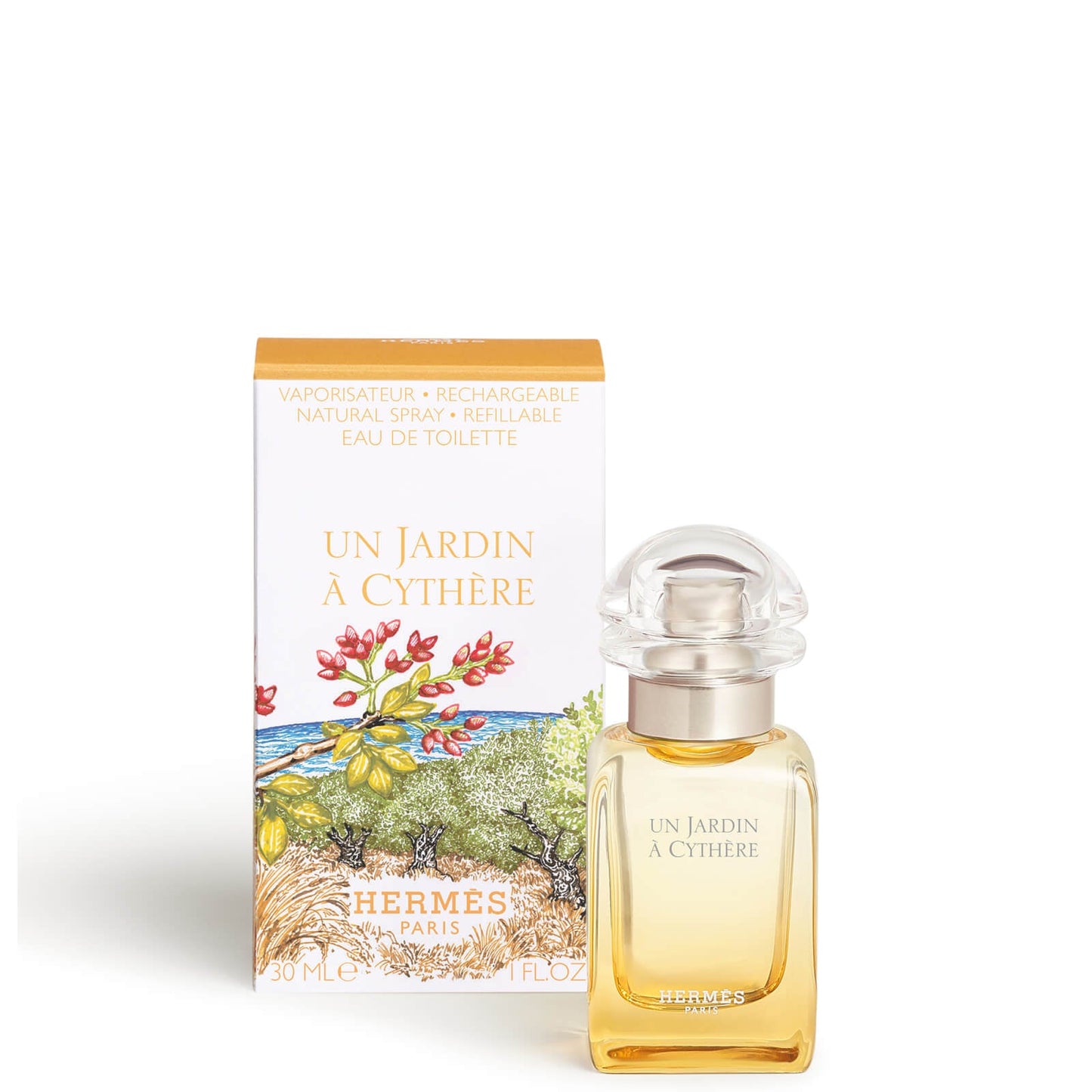 Hermès Un Jardin à Cythère Eau de Toilette Refillable Natural Spray 30ml