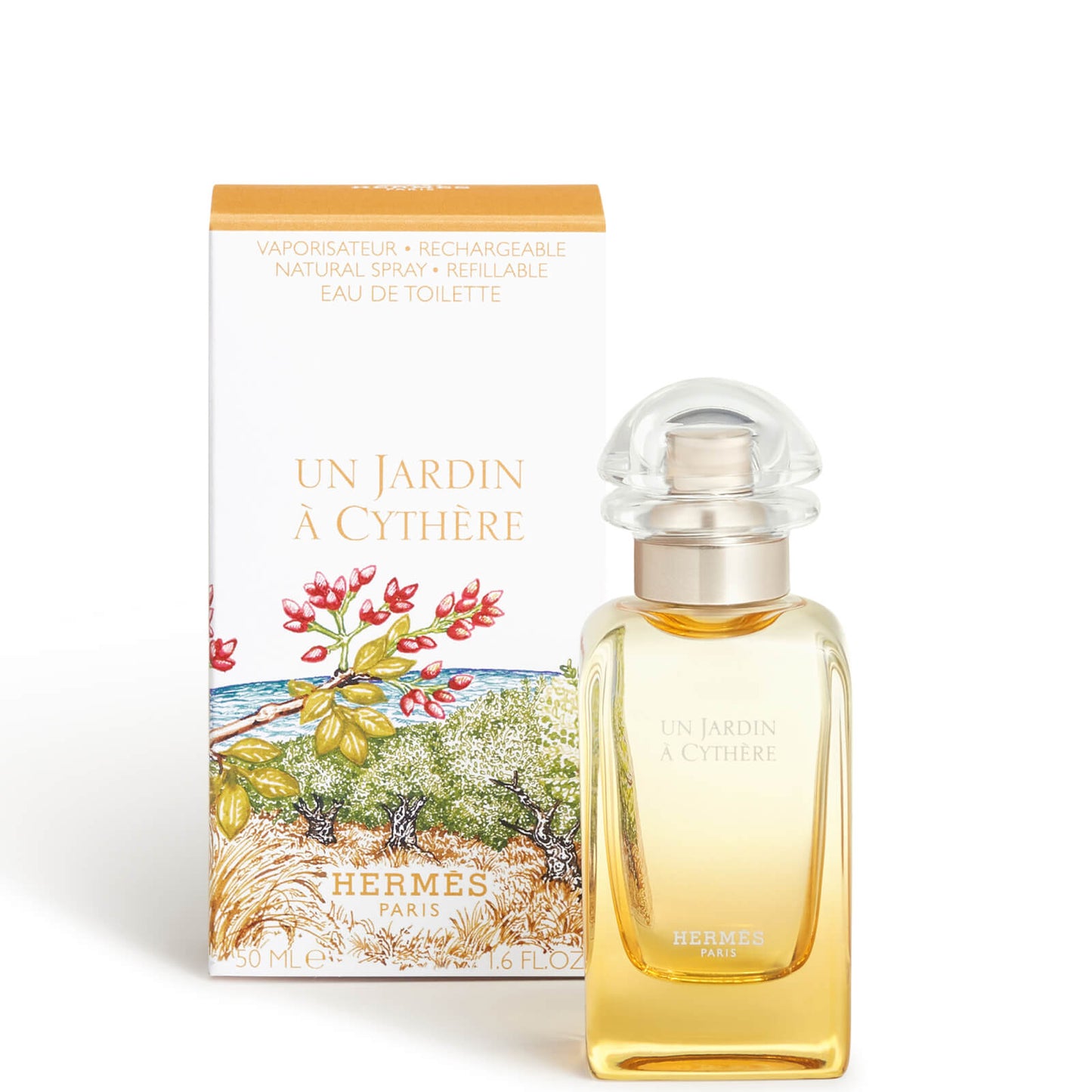 Hermès Un Jardin à Cythère Eau de Toilette Refillable Natural Spray 50ml