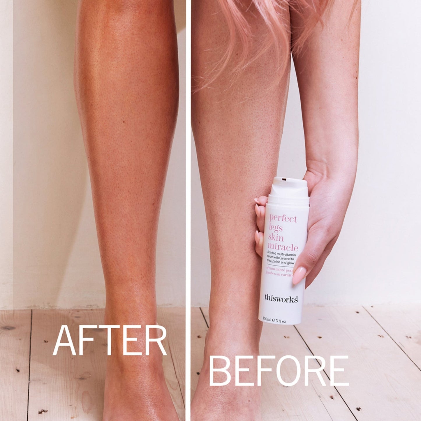 this works Perfect Legs Skin Miracle 150ml