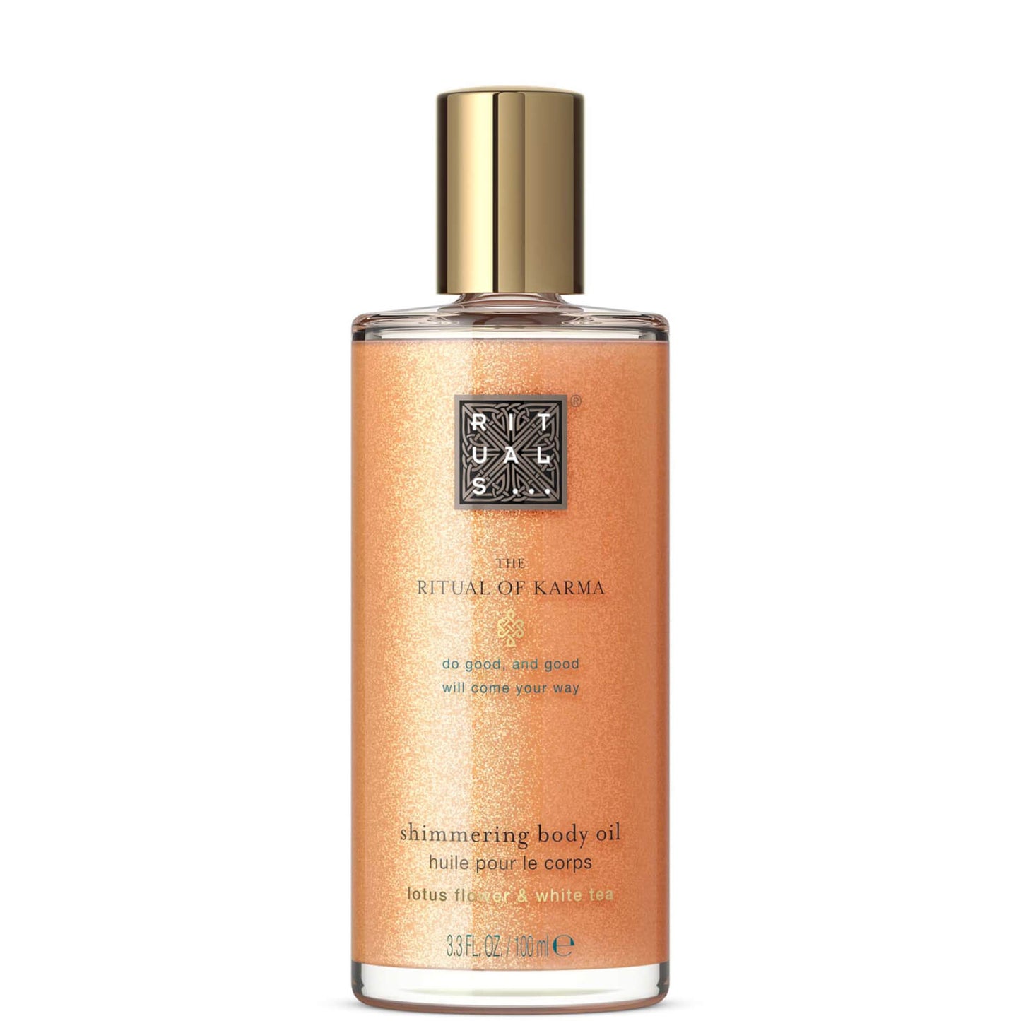 Rituals The Ritual of Karma Delicately Sweet Lotus & White Tea Shimmer Body Oil 100ml