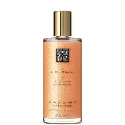 Rituals The Ritual of Karma Delicately Sweet Lotus & White Tea Shimmer Body Oil 100ml