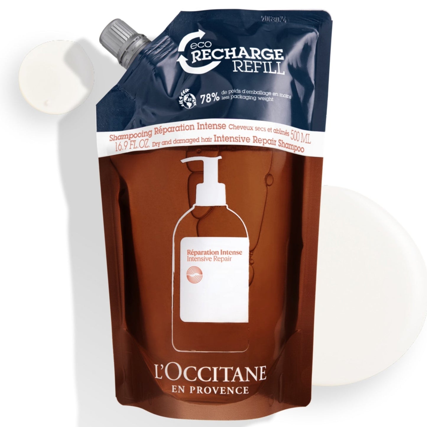 L'OCCITANE Intensive Repair Shampoo Eco Refill 500ml