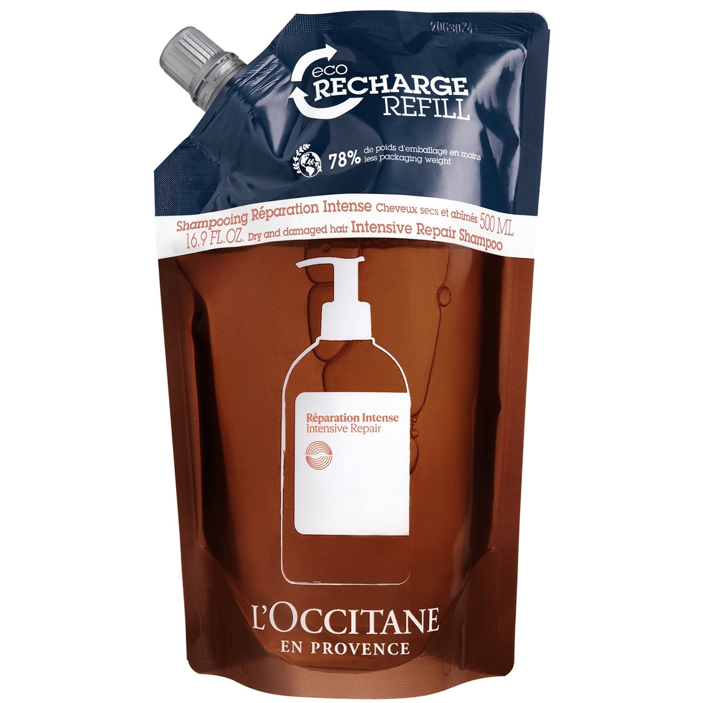 L'OCCITANE Intensive Repair Shampoo Eco Refill 500ml