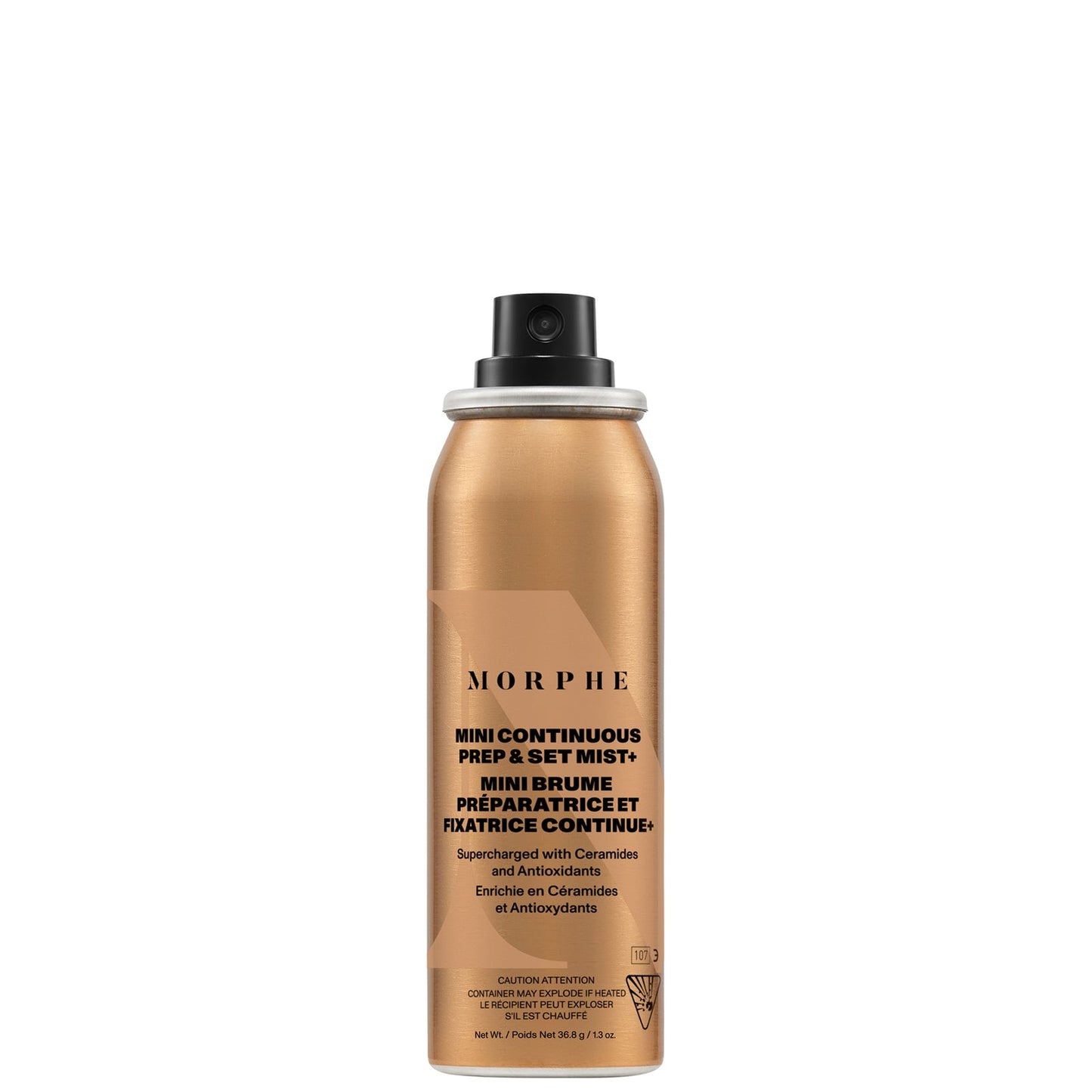 Morphe Continuous Prep & Set Mist+Supercharged with Ceramides and Antioxidants