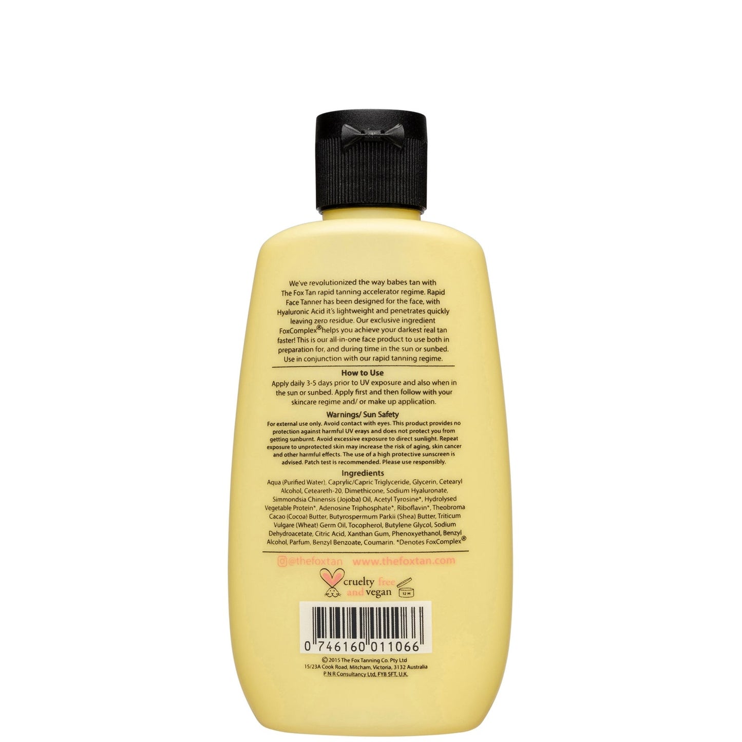 THE FOX TAN Snel bruin gezicht