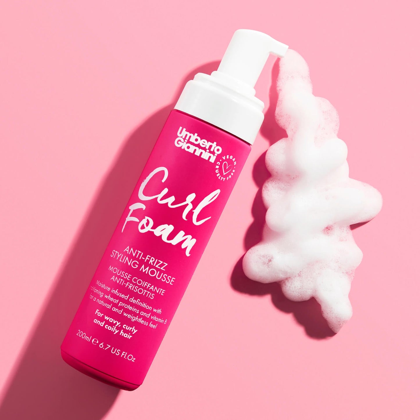 Umberto Giannini Curl Curl Foam Anti-Frizz Styling Mousse
