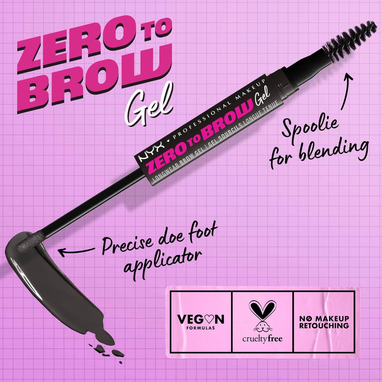 NYX Professional Makeup Zero to Brow Gel