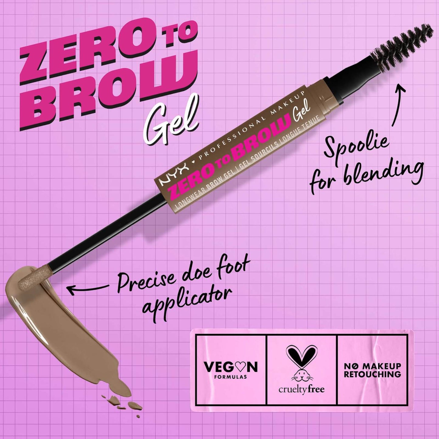 NYX Professional Makeup Zero to Brow Gel