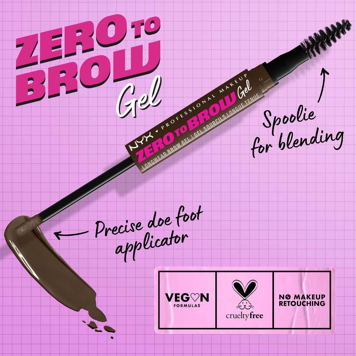 NYX Professional Makeup Zero to Brow Gel