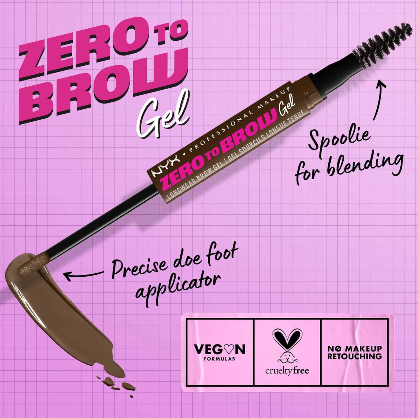 NYX Professional Makeup Zero to Brow Gel