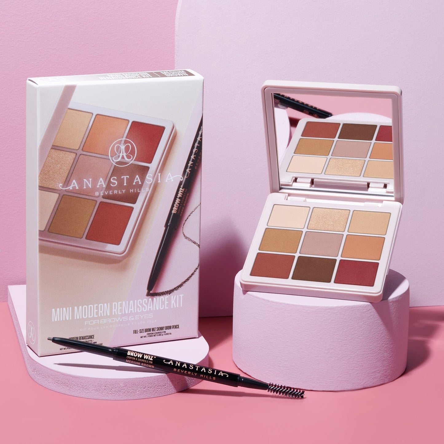 Anastasia Beverly Hills Mini Modern Renaissance Kit voor wenkbrauwen en ogen