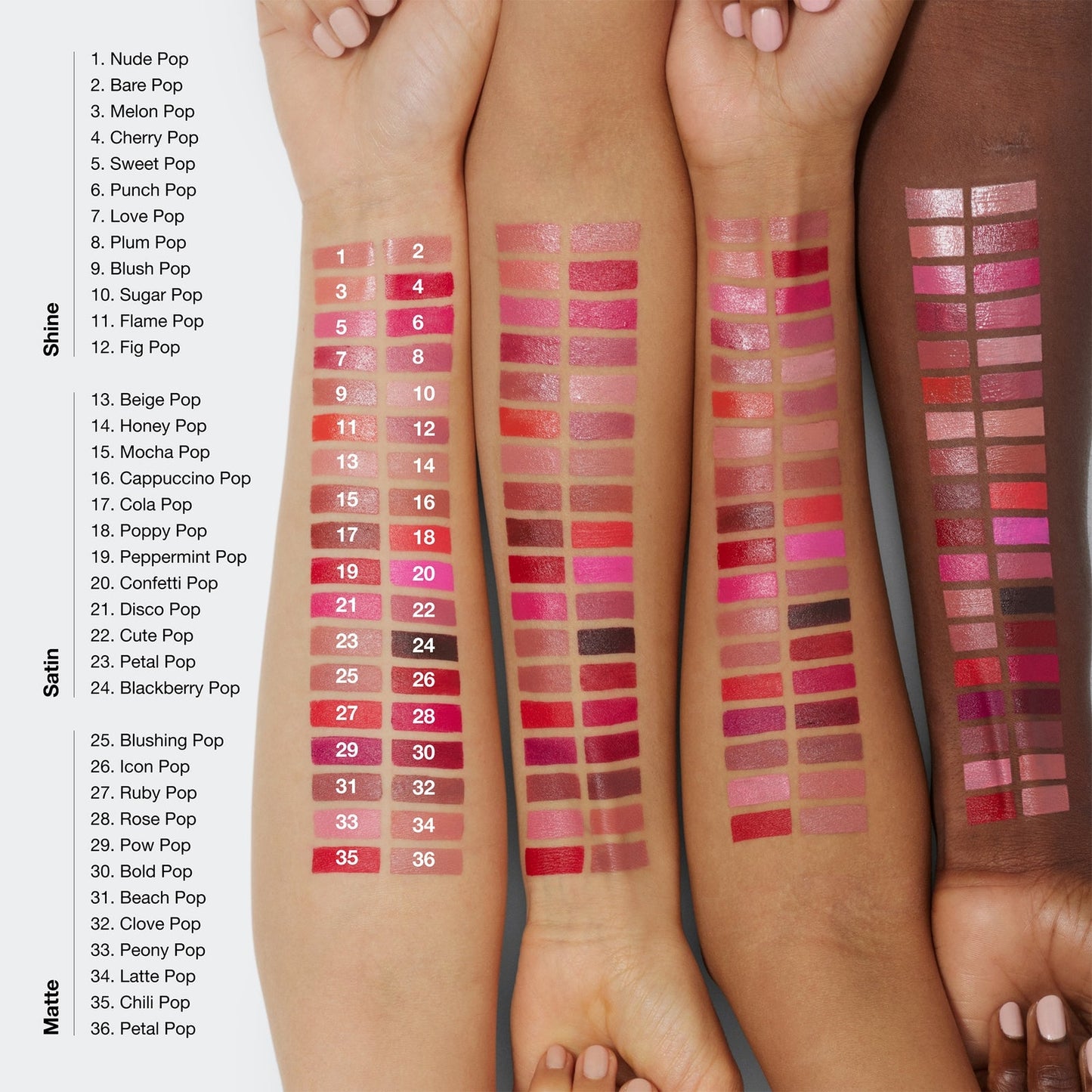 Clinique Clinique Pop Longwear Lipstick Satin