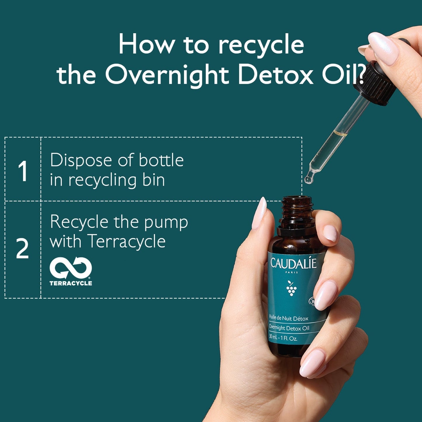 Caudalie Face Vinoclean Detox Oil 30ml