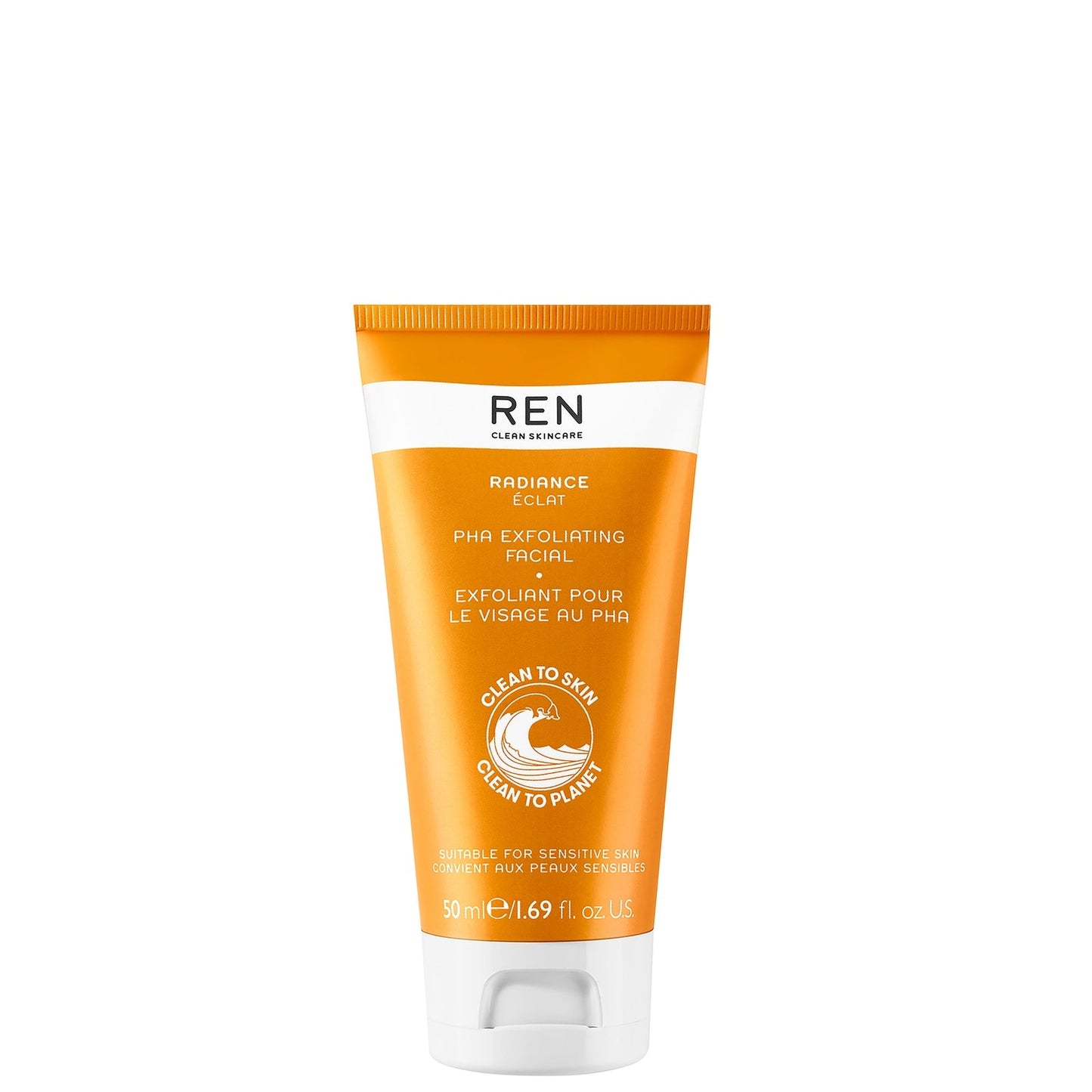 REN Clean Skincare Radiance PHA Exfoliërende Gezichtsbehandeling 50 ml
