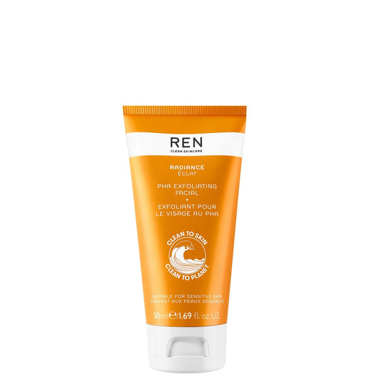 REN Clean Skincare Radiance PHA Exfoliërende Gezichtsbehandeling 50 ml