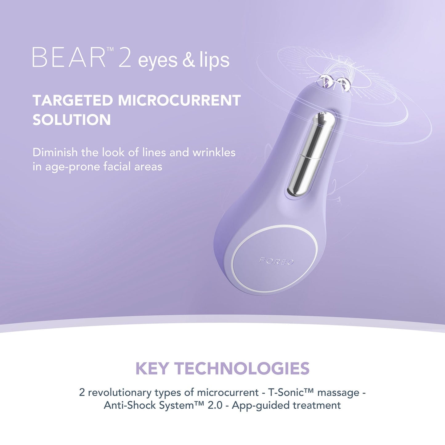FOREO BEAR™ 2 Eyes & Lips