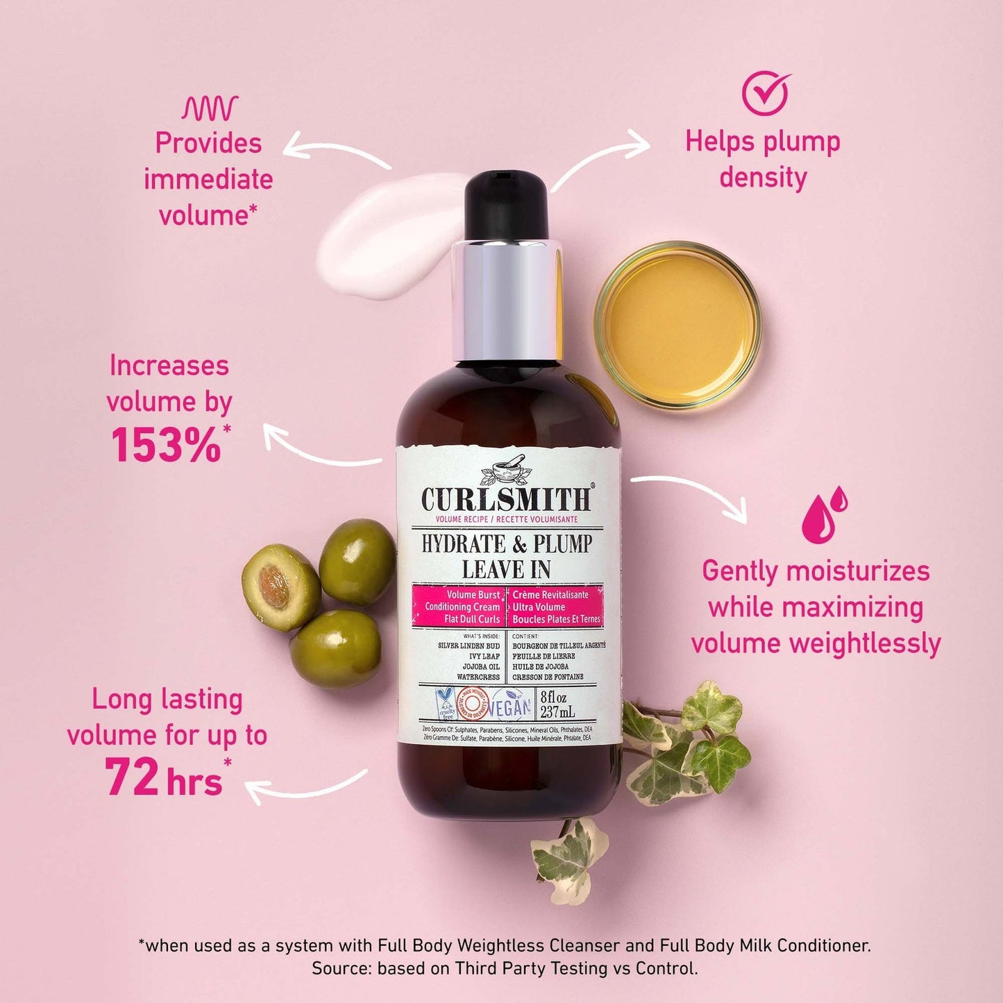 Curlsmith Hydrate & Plump Leave-in