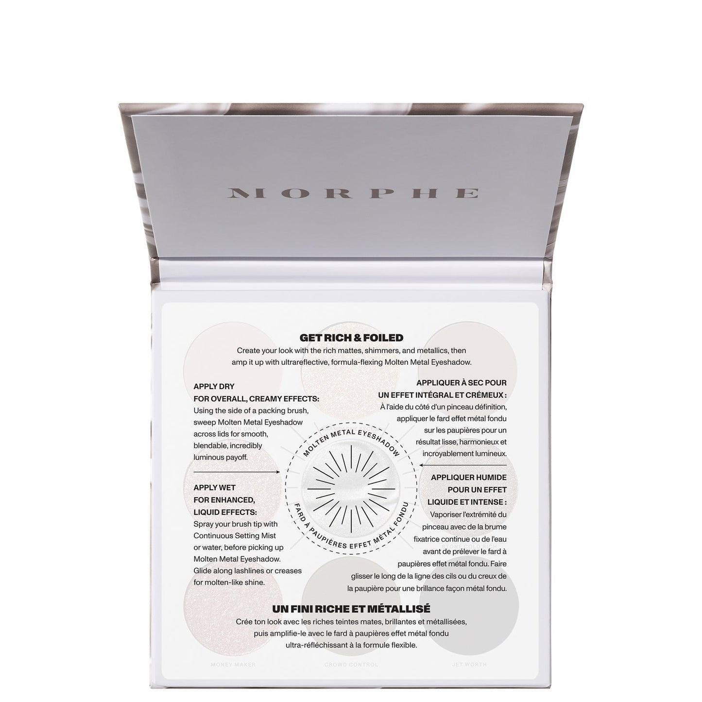 Morphe Rich & Foiled Artistry Palette