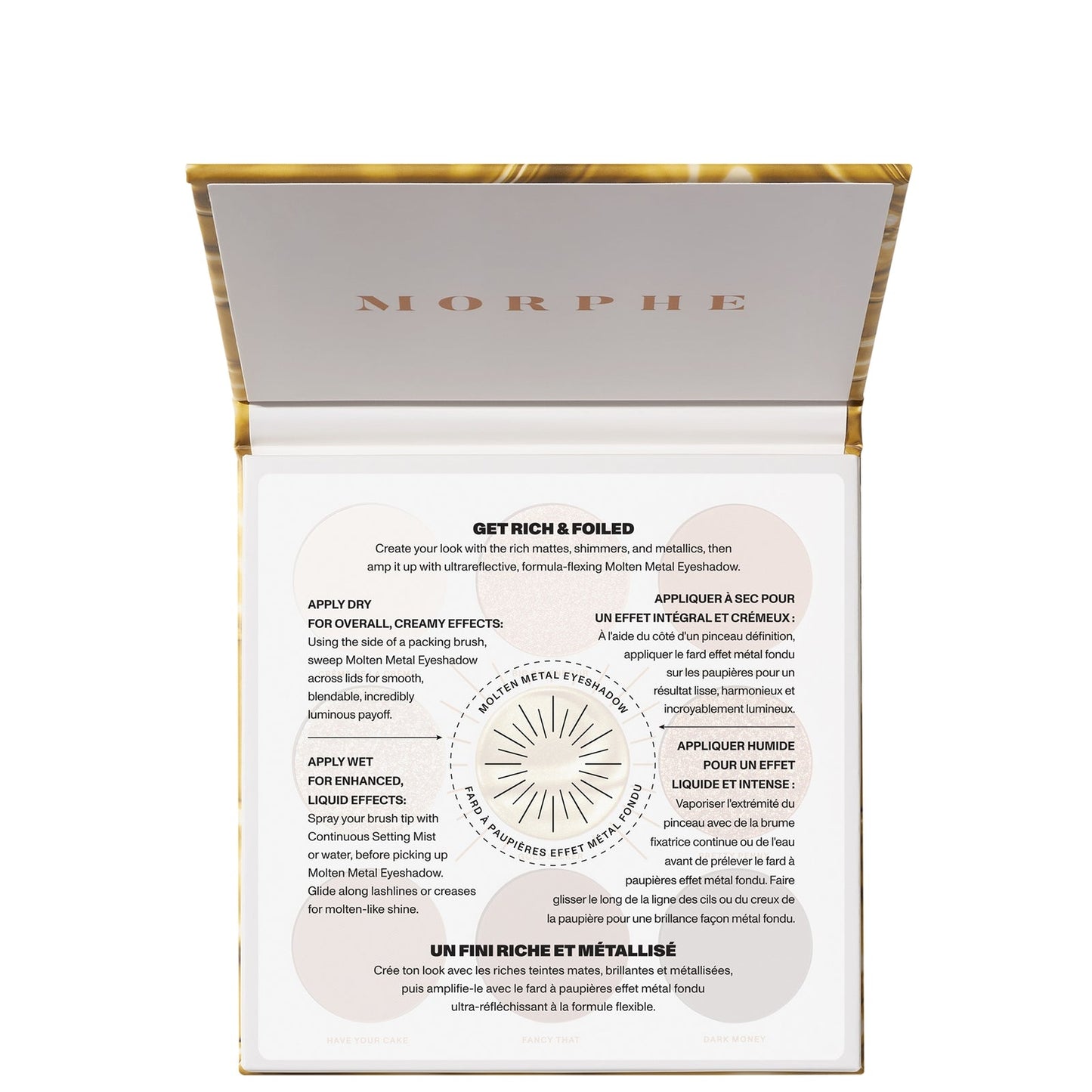 Morphe Rich & Foiled Artistry Palette