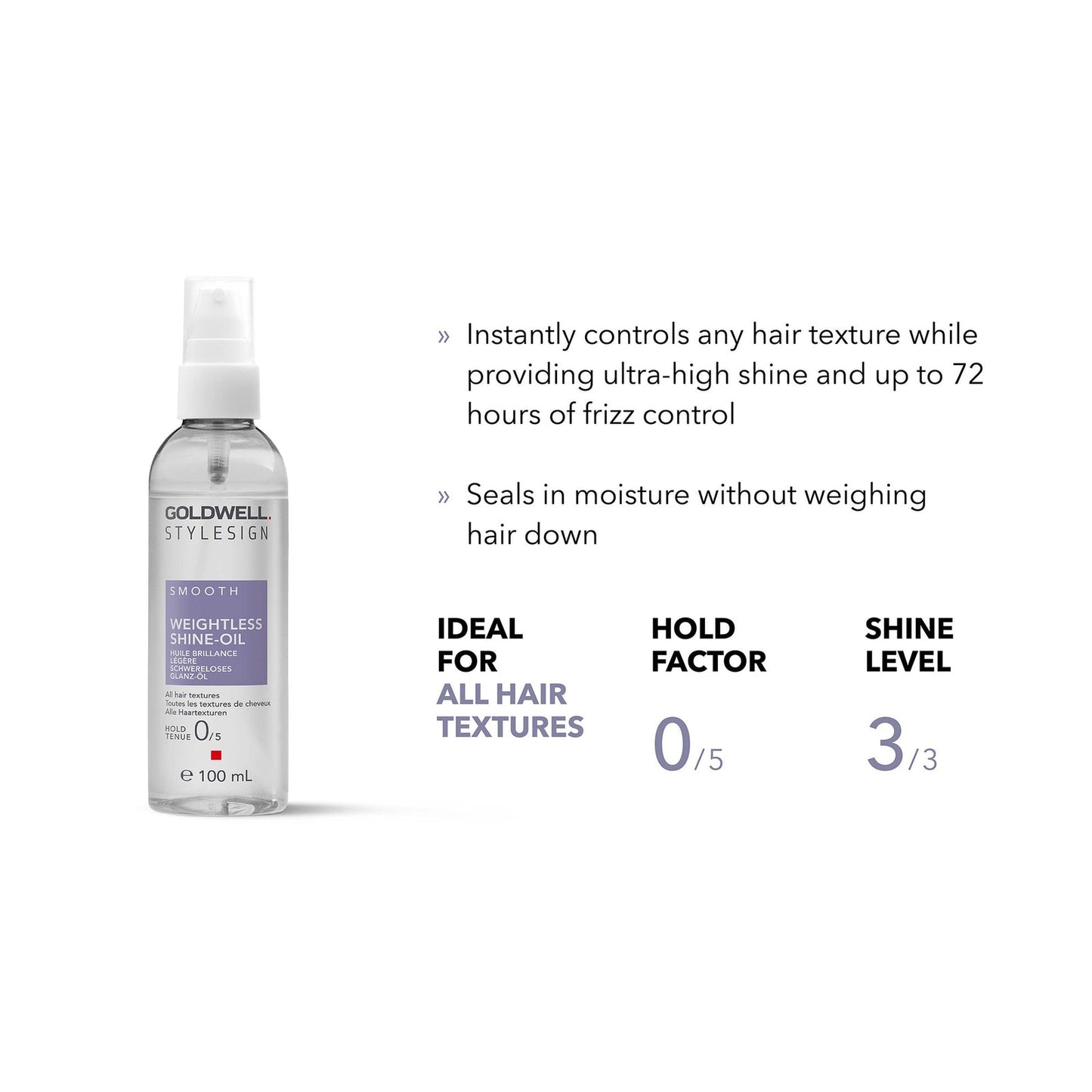 Goldwell Stylesign Weightless Shine-Oil