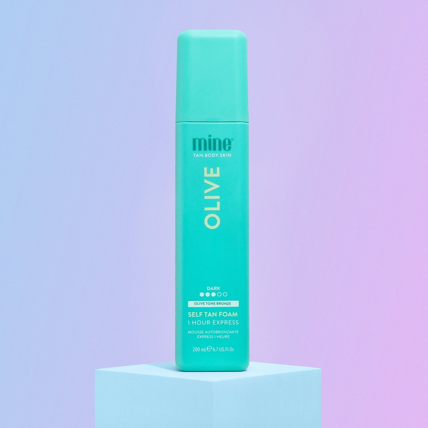 MineTan Colour Collection Olive Self Tan Foam