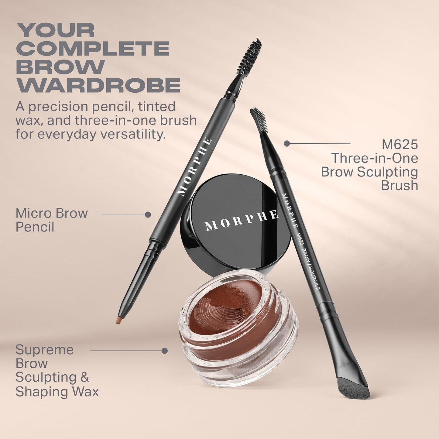 Morphe High Archiever Everyday Essentials Brow Kit
