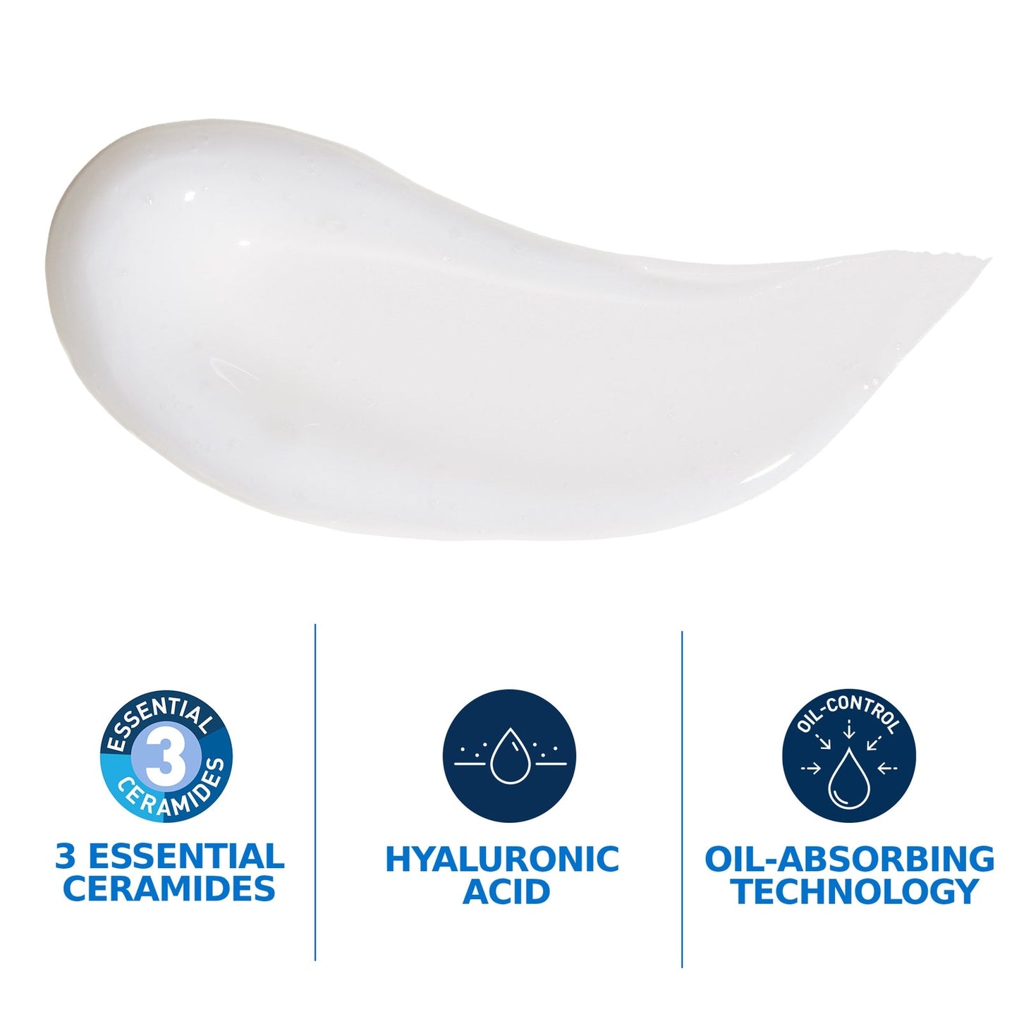 CeraVe Oil Control Moisturising Gel-Cream With Oil Absorbing Technology and Ceramides for Combination and Oily Skin 52ml