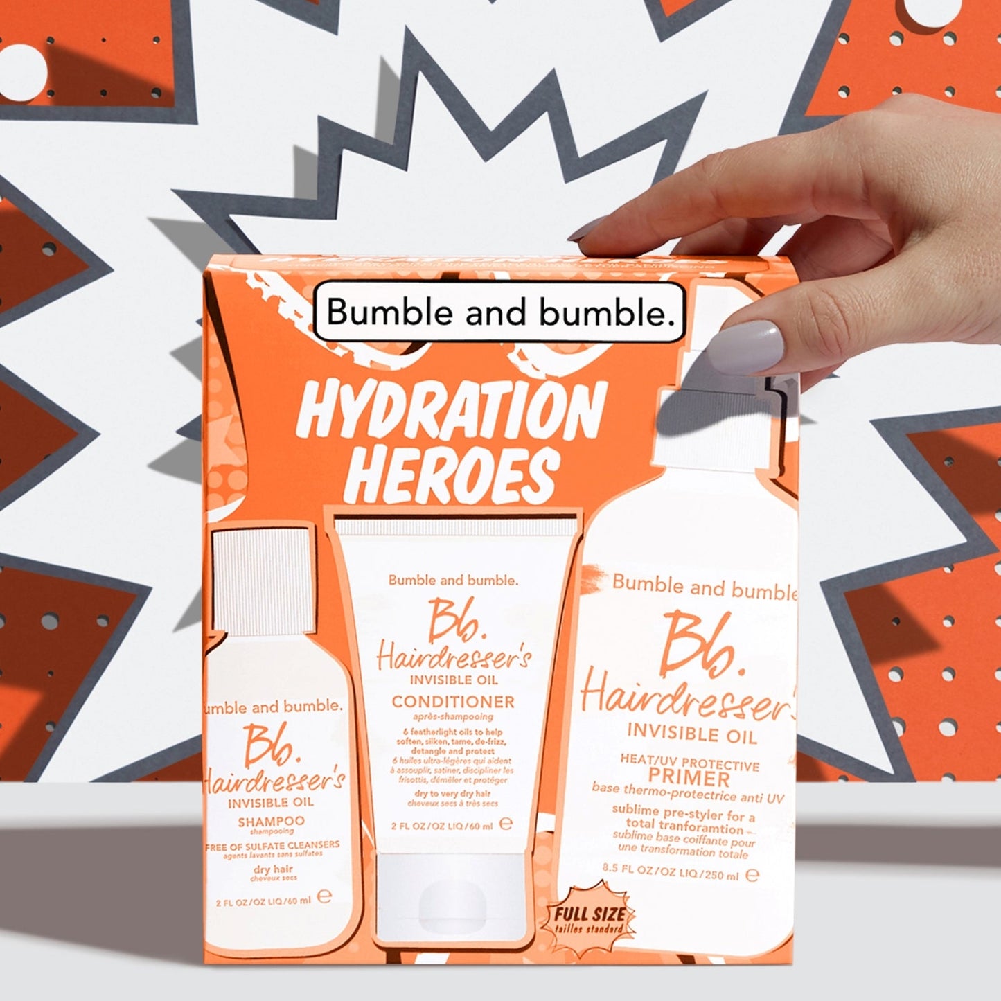 Bumble and bumble. Hairdresser's Invisible Oil Hydration Heroes
