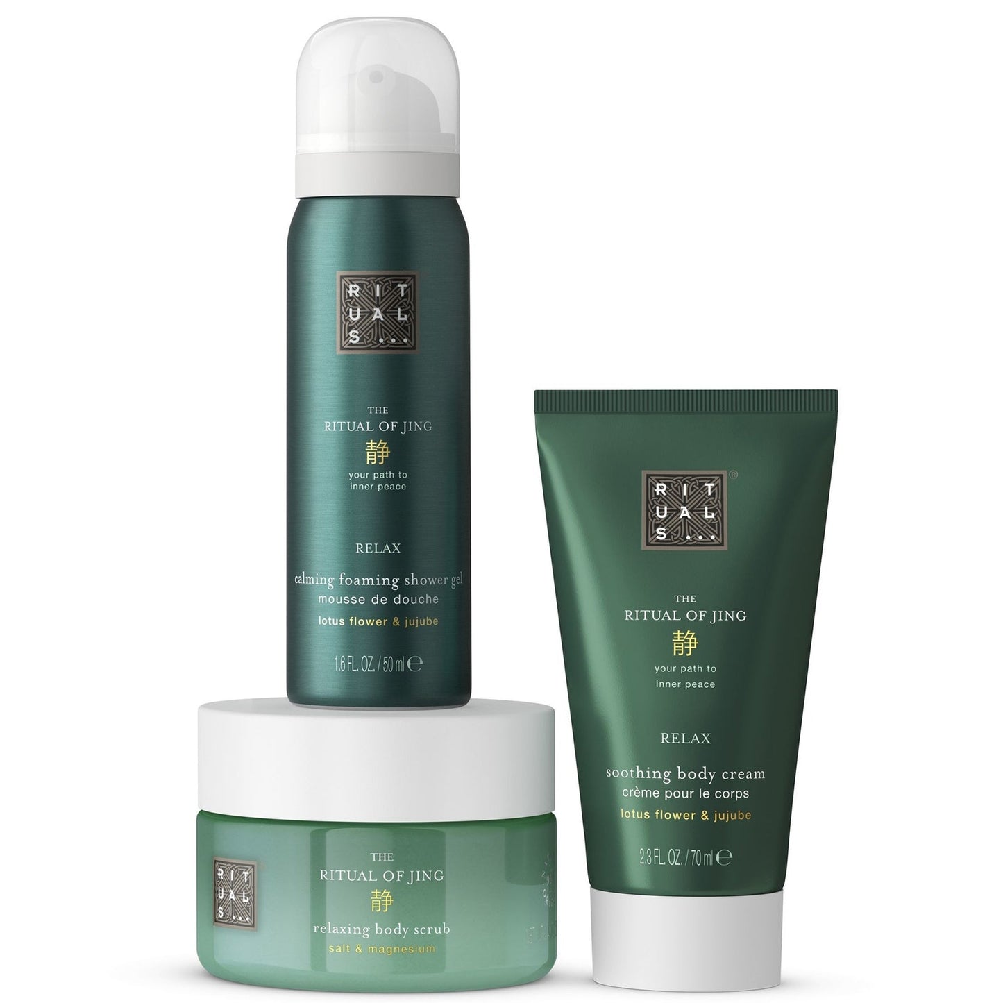 Rituals The Ritual of Jing - Subtle Floral Lotus & Jujube - Mini Bath and Body Set