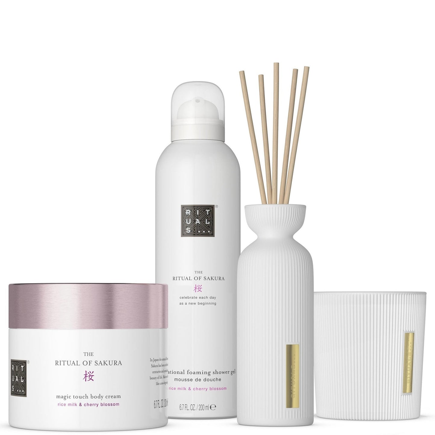 Rituals The Ritual of Sakura - Floral Cherry Blossom & Rice Milk - Large Bath and Body Gift Set