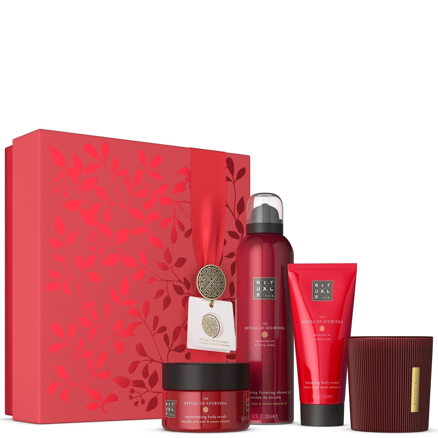 Rituals The Ritual of Ayurveda - Sweet Almond & Indian Rose - Medium Bath and Body Gift Set