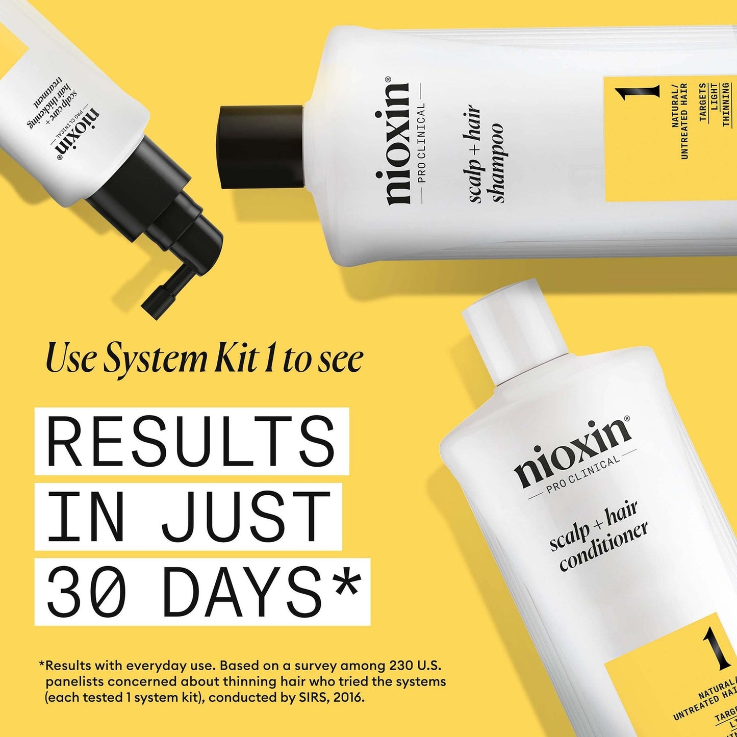 Nioxin System 1 Cleanser Shampoo