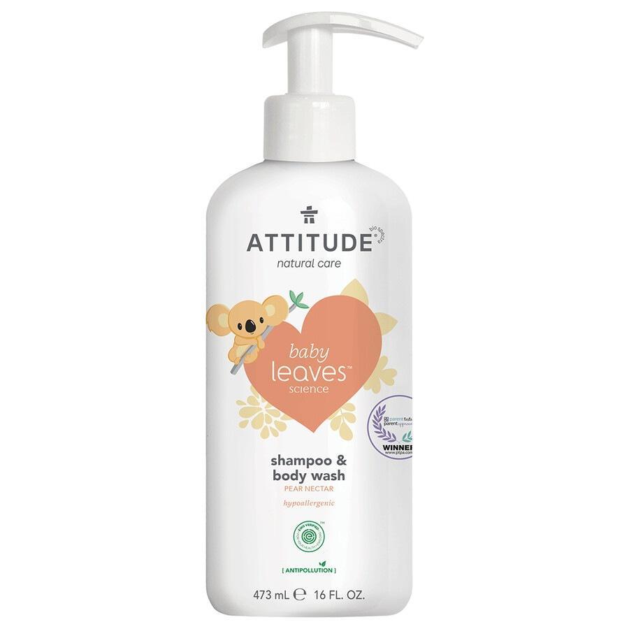 Attitude 2-in-1 Shampoo en Bodywash Peren & Nectar