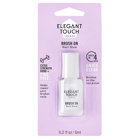 Elegant Touch Brush On Nail Glue