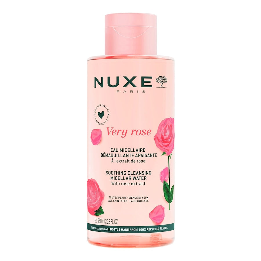 NUXE Very Rose Eau micellaire apaisante 3-en-1 visage et yeux