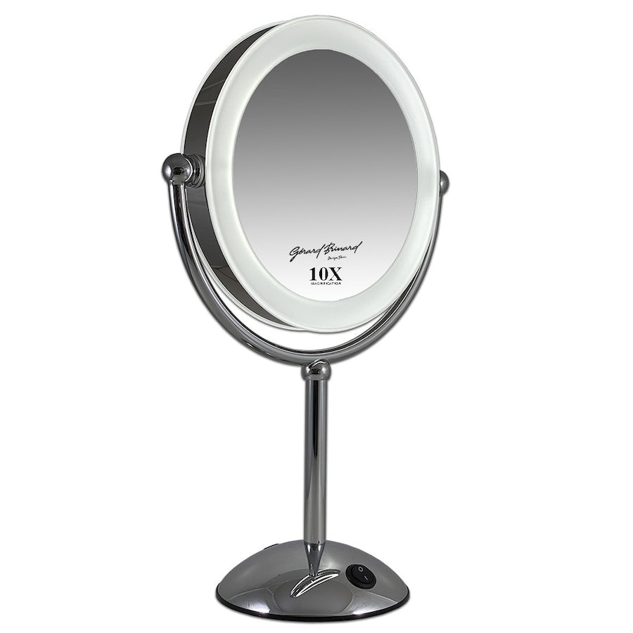 Gérard Brinard Dubbelzijdig Verlichte Staande Spiegel 22 cm / 10x