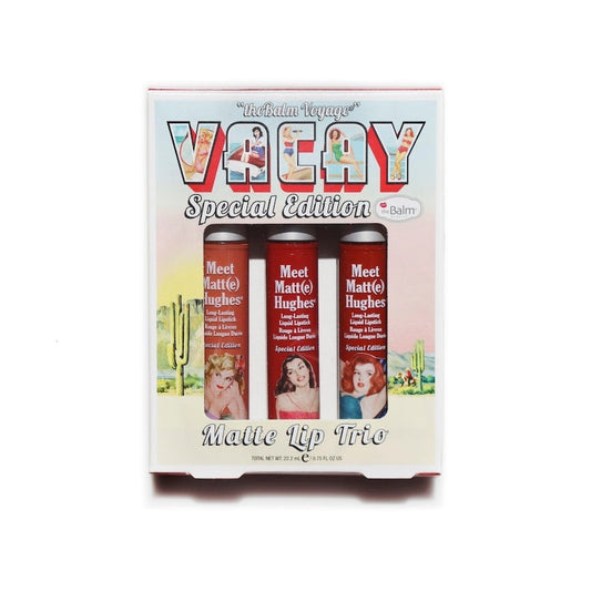 theBalm Voyage Matte Lip Trio Set