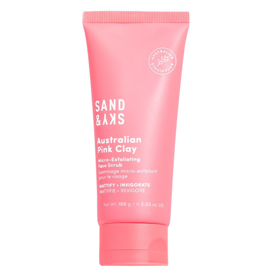 Sand & Sky Australian Pink Clay Micro-Exfoliating Face Scrub
