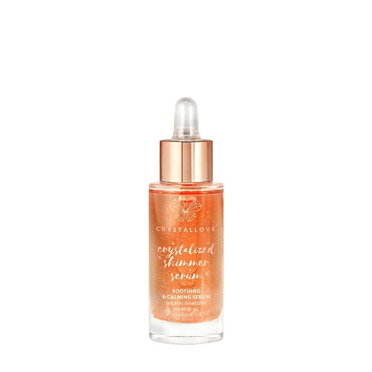 Crystallove Rose quartz shimmer serum
