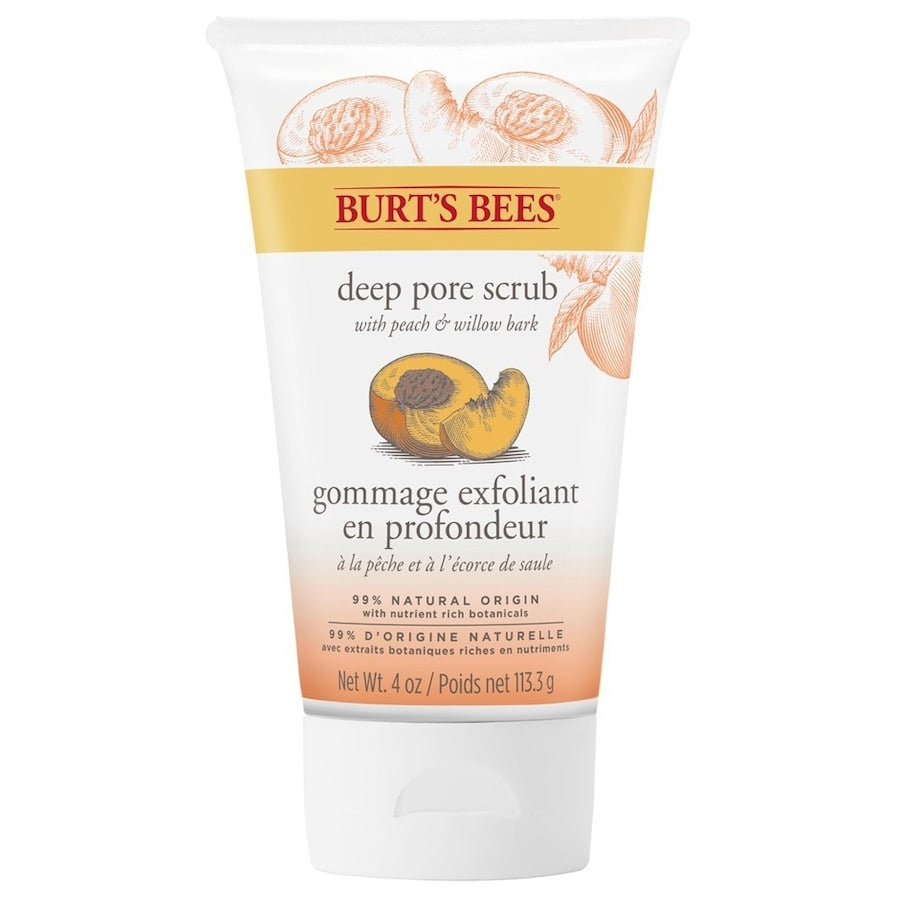 Burt's Bees Peach & Willowbark Deep Pore Scrub
