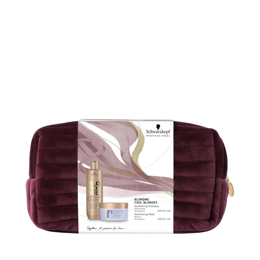 Schwarzkopf Professional BLONDME Cool Blondes Neutralizing Alle blondjes cool geschenkset