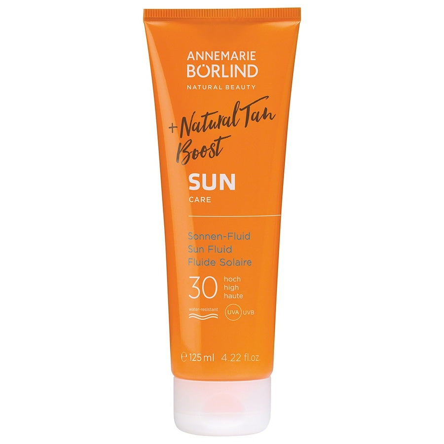 ANNEMARIE BÖRLIND Natural Tan Boost Sun Fluid LSF 30