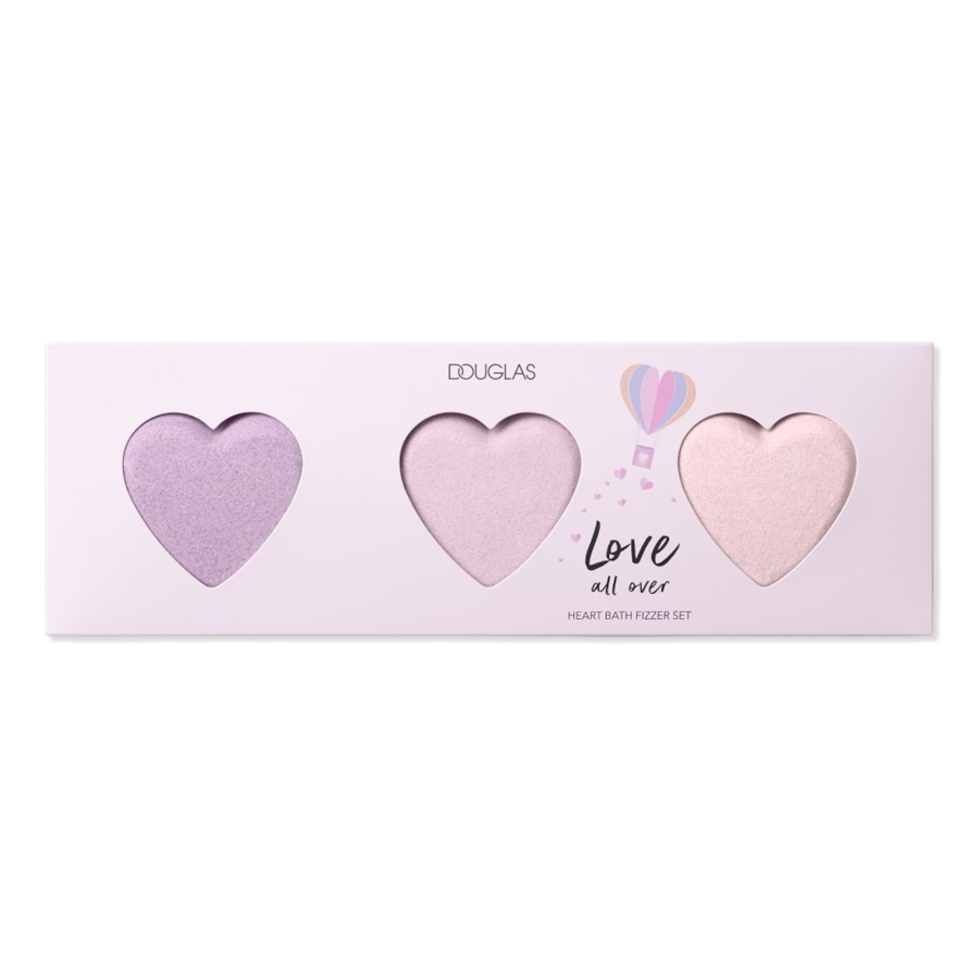 Douglas Collection Seasonal Love All Over Heart Bath Fizzer Set