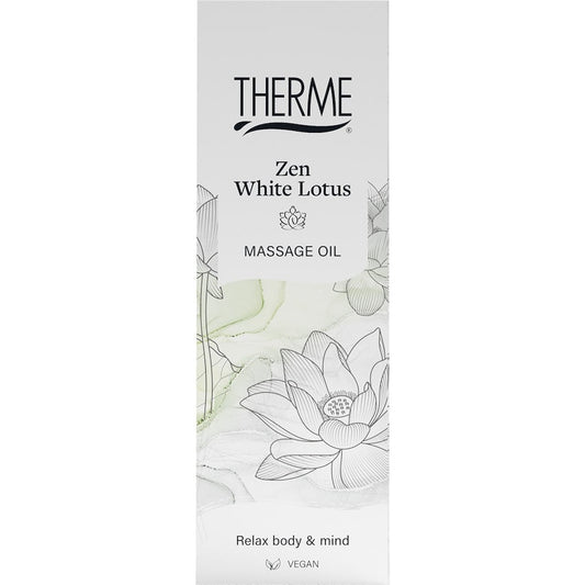 THERME Zen White Lotus Massage Oil