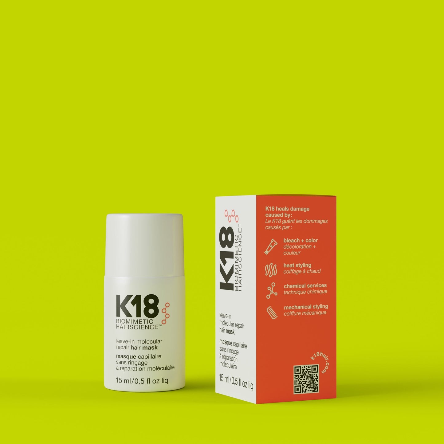 K18 leave-in molecular repair hair mask
