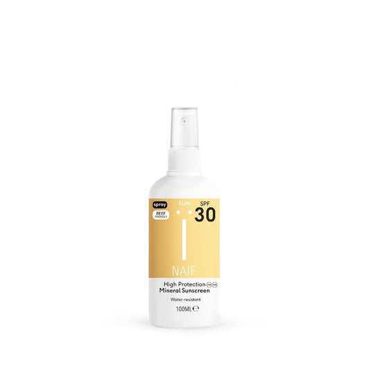 Naif Zonnebrand Spray voor Volwassenen Factor 30